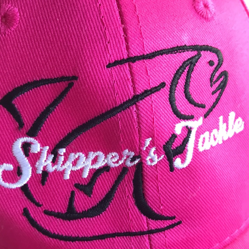 💕 Skipper’s Tackle Pink Baseball Trucker Style Cap New Without Tags - Picture 10 of 10